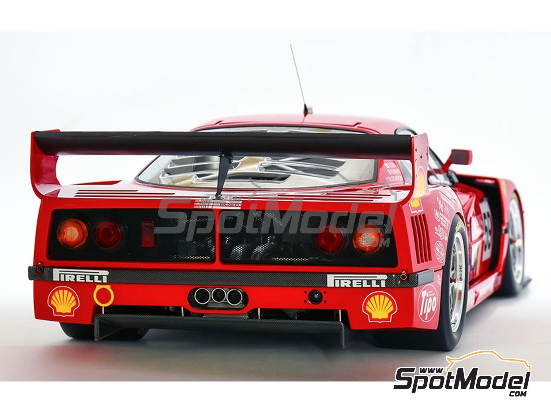 Model Factory Hiro K863: Car scale model kit 1/12 scale - Ferrari